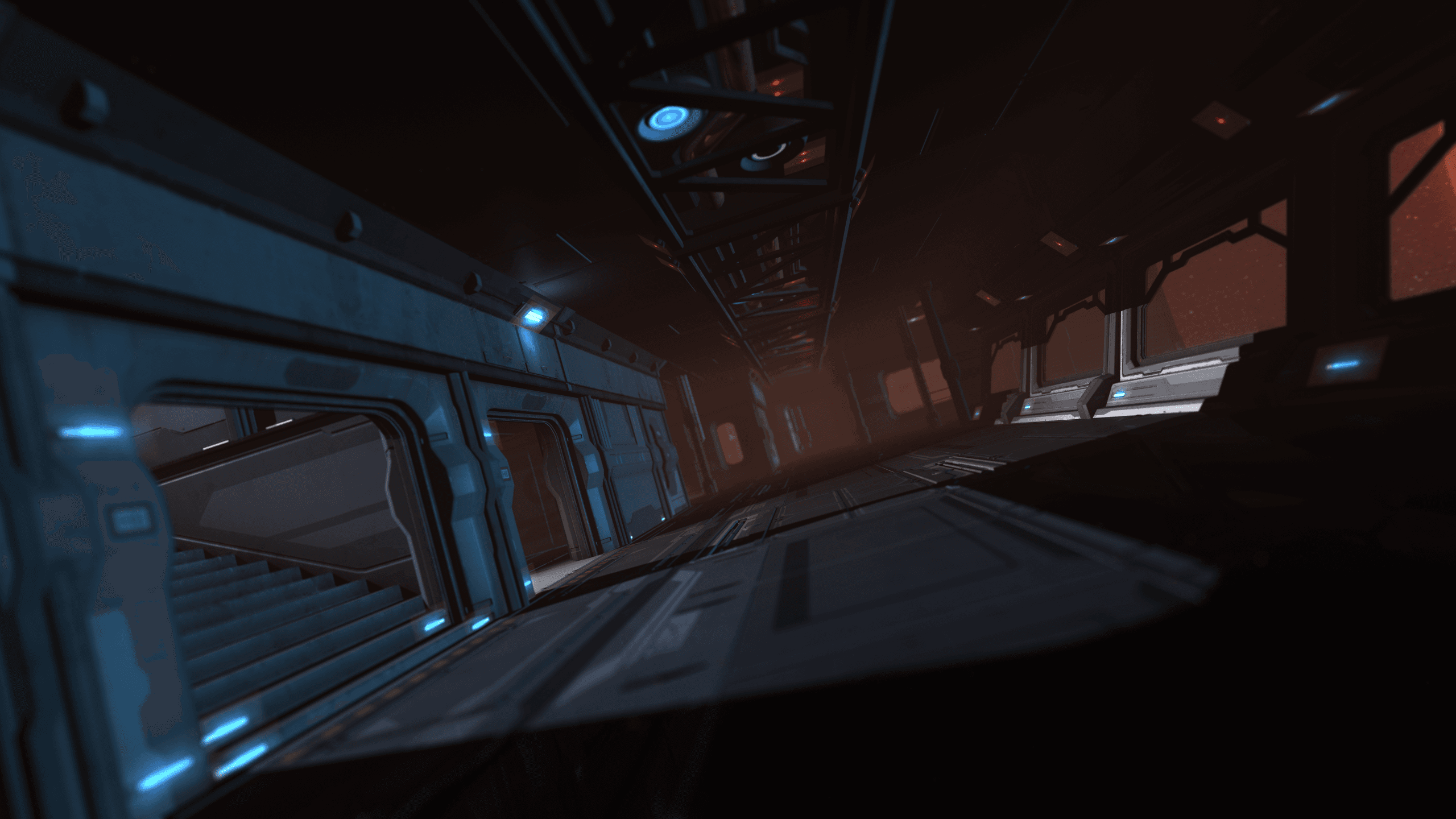 Space Station Corridor in DAZ Studio